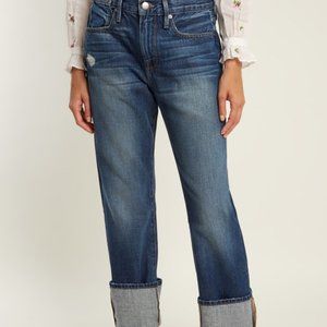 Frame Le Oversized Straight Leg Jeans